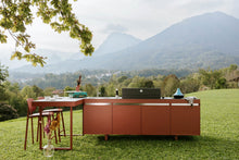 Outdoorküche Deluxe mit Bartisch