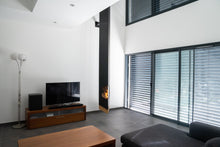 Hängecheminée eckig FlamaquARTz Wandmodell hängend