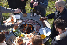 Grilltisch Once Instinct hellgraue Keramikplatten (tiefe Version)