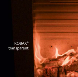 Keramikglas transparent Grösse unter 800x600mm 