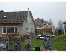 Aussenkamin aus Edelstahl