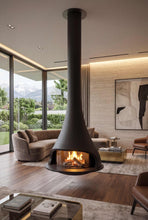 TATIANA 997 Cheminée, hängendes Cheminée, Design Feuerstelle, Luxus Cheminée, modernes Feuerdesign
